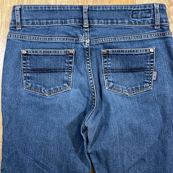 Patagonia Bootcut Jeans Blue Denim Medium Wash Women's Size 30 EUC Mid Rise - Picture 13 of 14